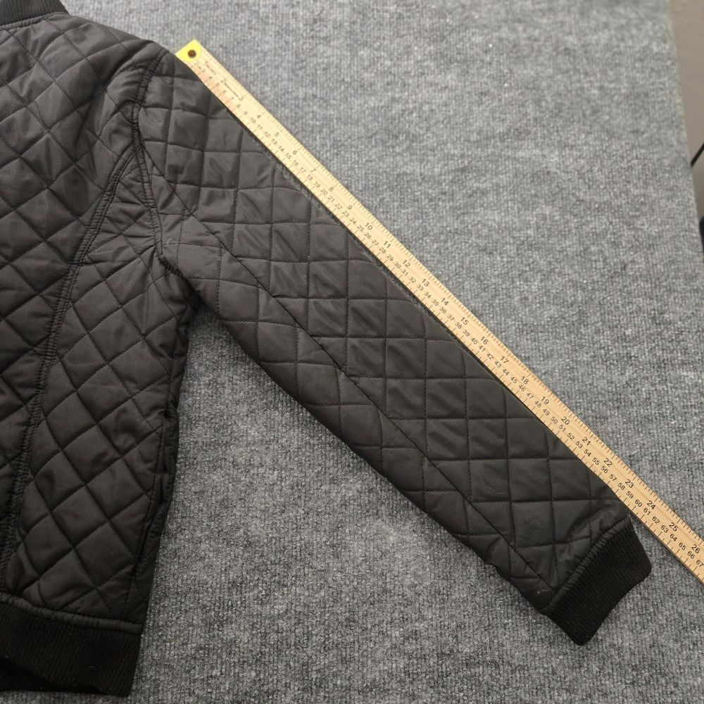 Ashley By 26 International Outerwear Black Quilted Jacket Size Large - Picture 6 of 8